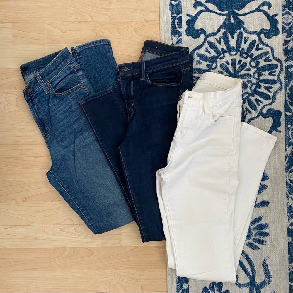 Lot of JBrand Maria High Rise Skinny (3 pairs)